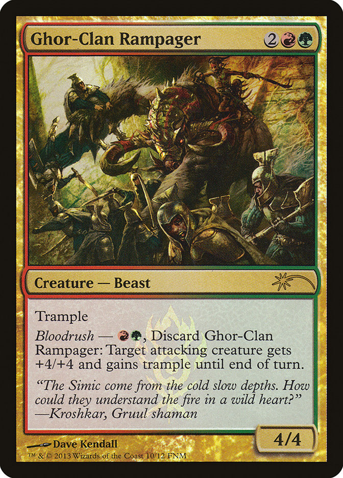 Ghor-Clan Rampager [Friday Night Magic 2013] | Gamers Paradise