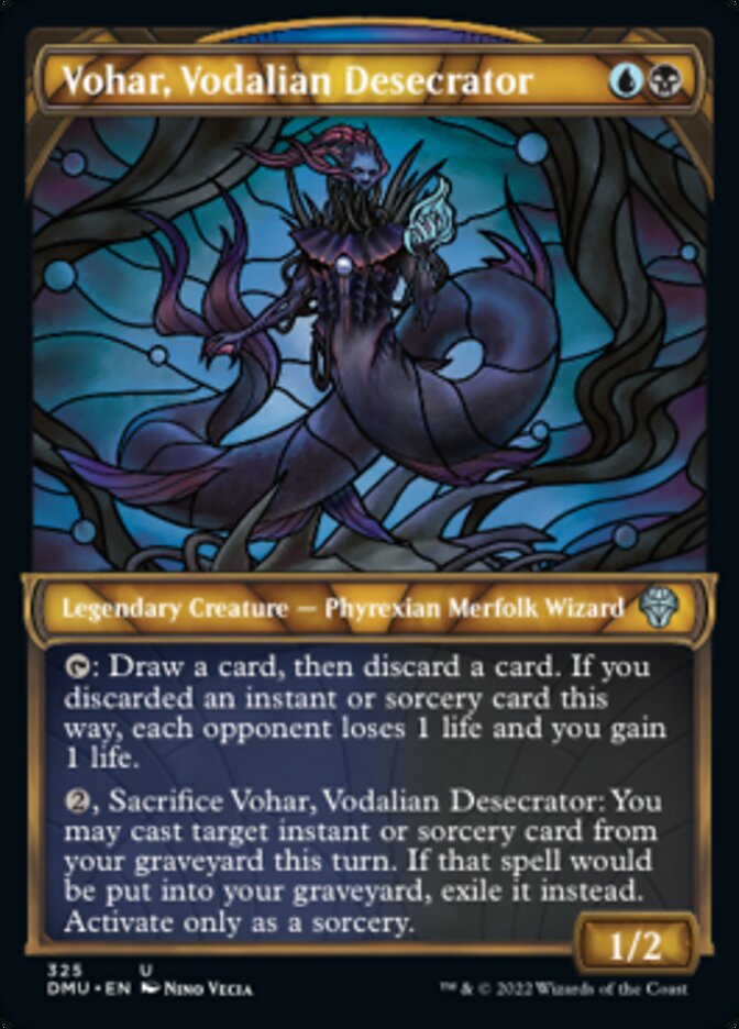 Vohar, Vodalian Desecrator (Showcase) [Dominaria United] | Gamers Paradise