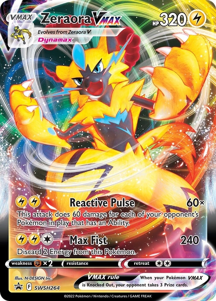 Zeraora VMAX (SWSH264) [Sword & Shield: Black Star Promos] | Gamers Paradise