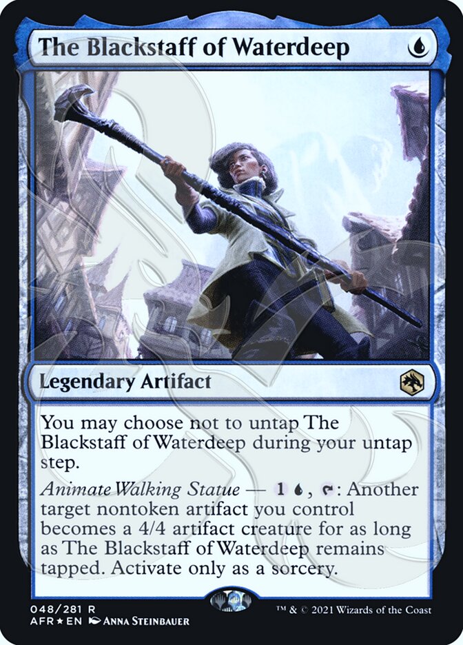 The Blackstaff of Waterdeep (Ampersand Promo) [Dungeons & Dragons: Adventures in the Forgotten Realms Promos] | Gamers Paradise