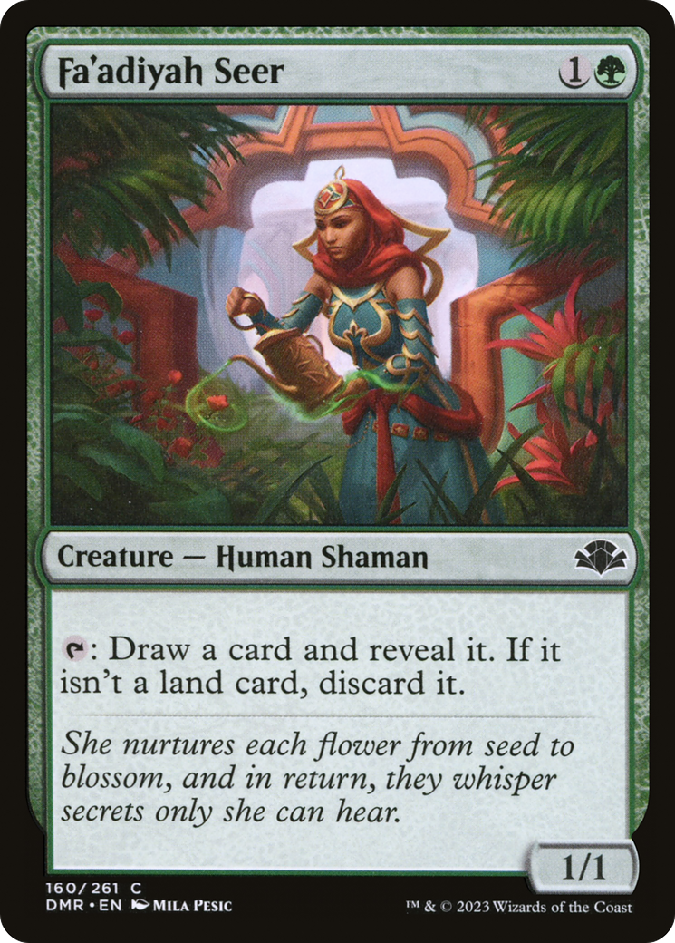 Fa'adiyah Seer [Dominaria Remastered] | Gamers Paradise