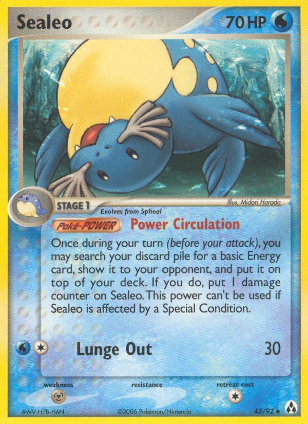 Sealeo (43/92) [EX: Legend Maker] | Gamers Paradise