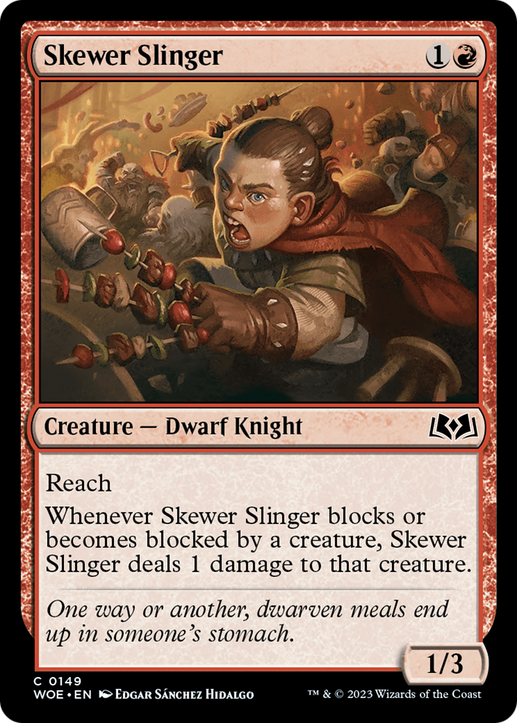 Skewer Slinger [Wilds of Eldraine] | Gamers Paradise