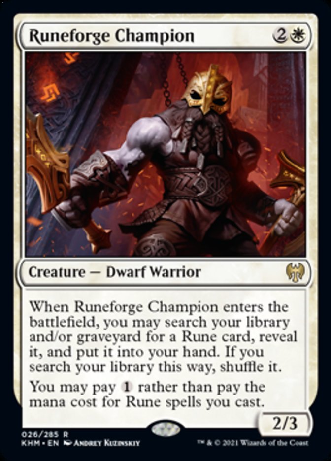 Runeforge Champion [Kaldheim] | Gamers Paradise