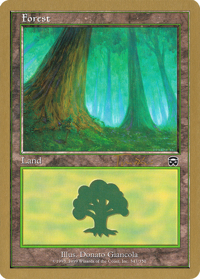Forest (jt347a) (Jan Tomcani) [World Championship Decks 2001] | Gamers Paradise