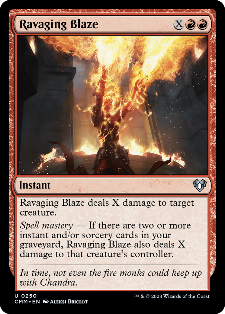 Ravaging Blaze [Commander Masters] | Gamers Paradise
