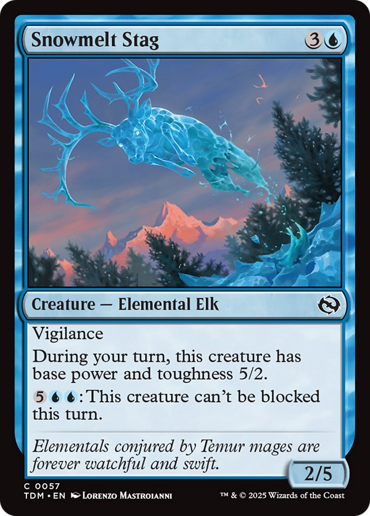 Snowmelt Stag [Tarkir: Dragonstorm] | Gamers Paradise