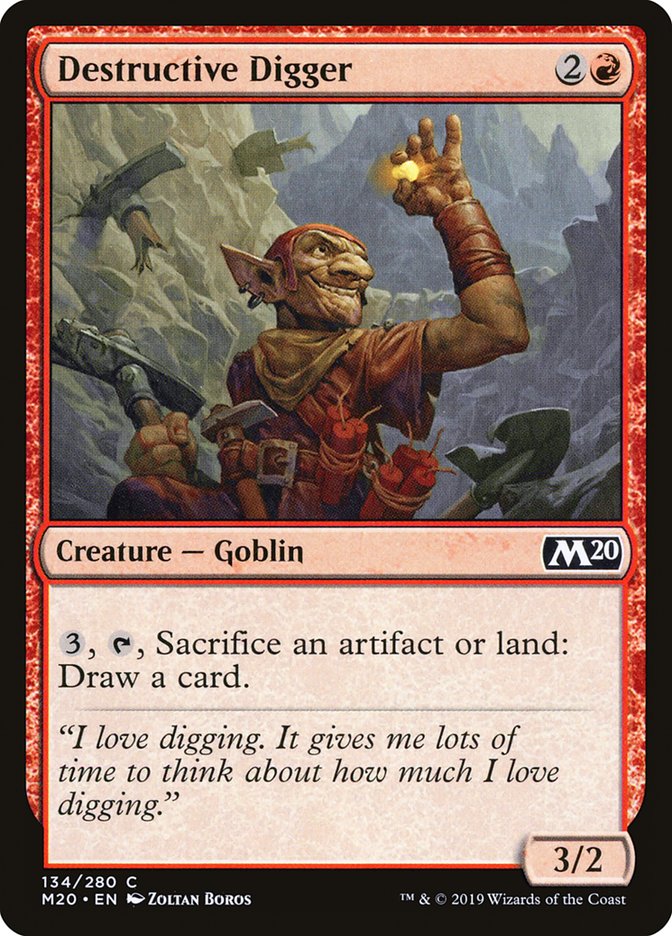 Destructive Digger [Core Set 2020] | Gamers Paradise