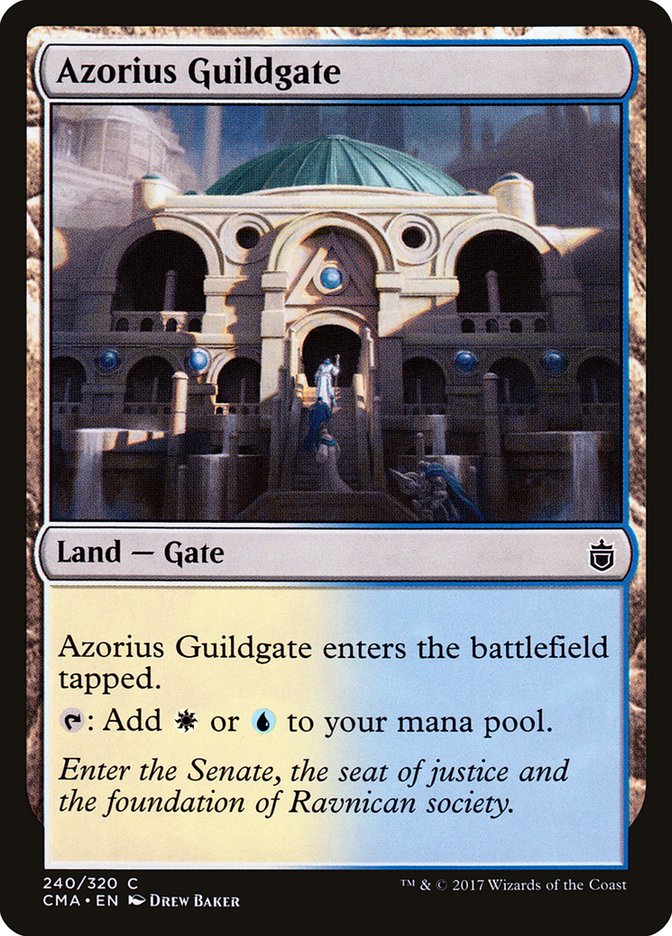 Azorius Guildgate [Commander Anthology] | Gamers Paradise