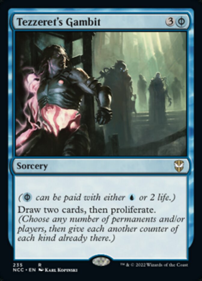 Tezzeret's Gambit [Streets of New Capenna Commander] | Gamers Paradise