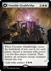 Unstable Glyphbridge // Sandswirl Wanderglyph (Extended Art) [The Lost Caverns of Ixalan] | Gamers Paradise