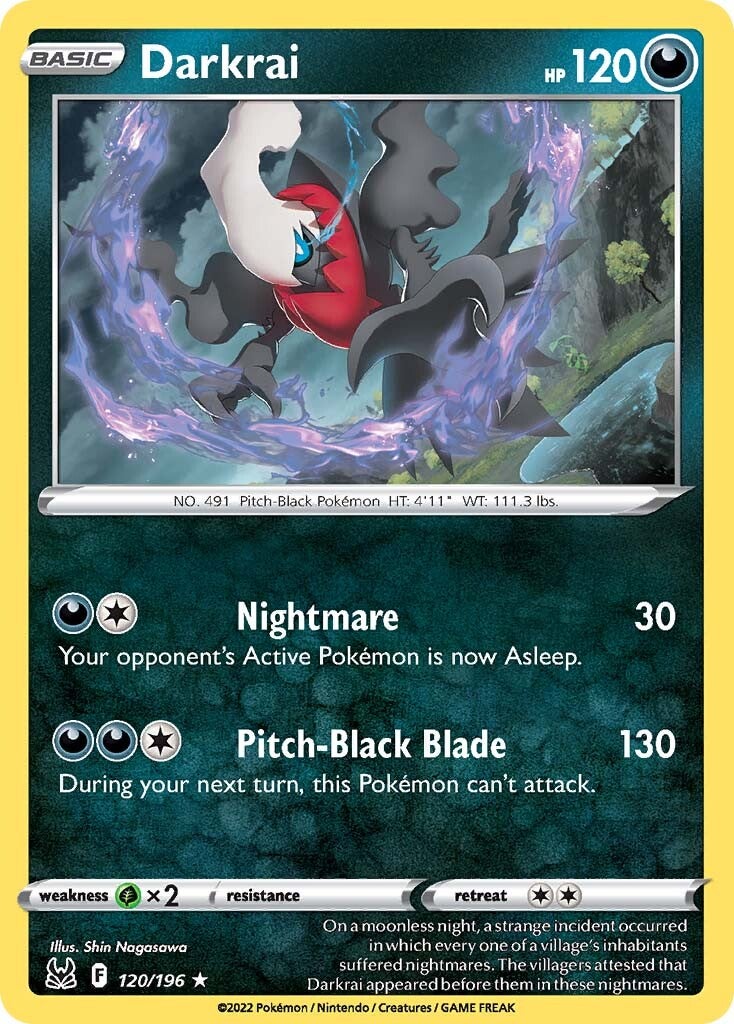 Darkrai (120/196) [Sword & Shield: Lost Origin] | Gamers Paradise