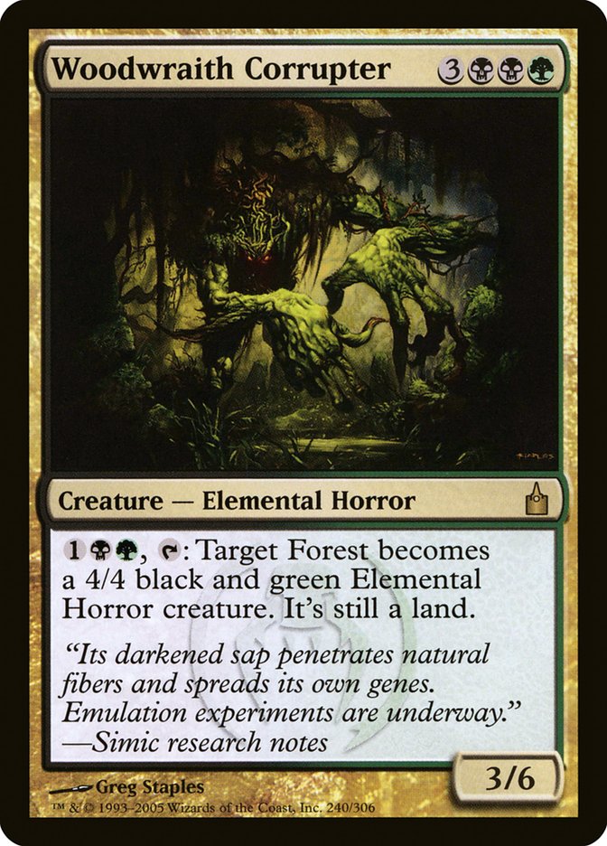 Woodwraith Corrupter [Ravnica: City of Guilds] | Gamers Paradise