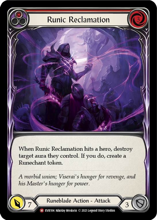 Runic Reclamation [EVR104] (Everfest)  1st Edition Rainbow Foil | Gamers Paradise