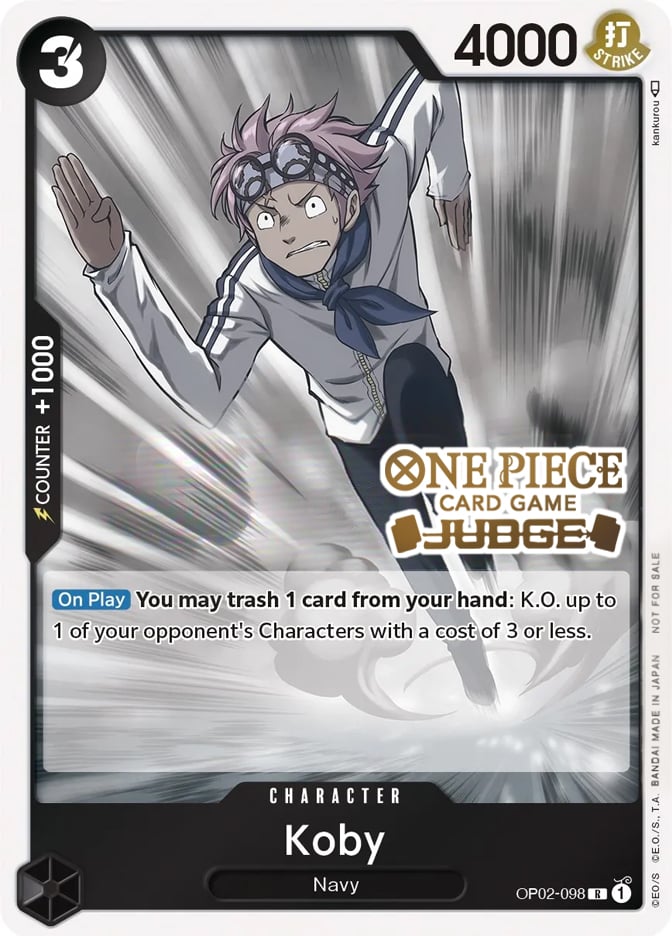 Koby (Judge) [One Piece Promotion Cards] | Gamers Paradise