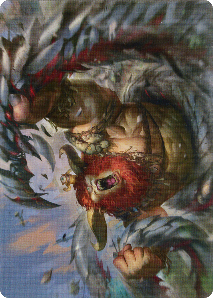 Borborygmos and Fblthp Art Card (42) [March of the Machine Art Series] | Gamers Paradise