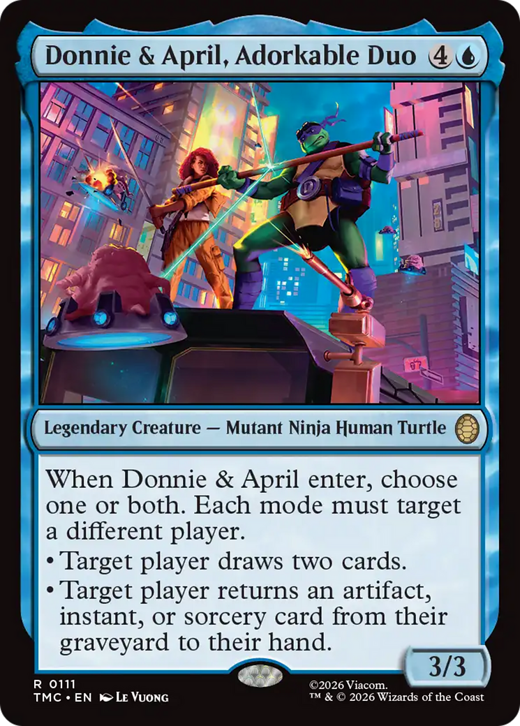 Donnie & April, Adorkable Duo [Teenage Mutant Ninja Turtles Commander] | Gamers Paradise