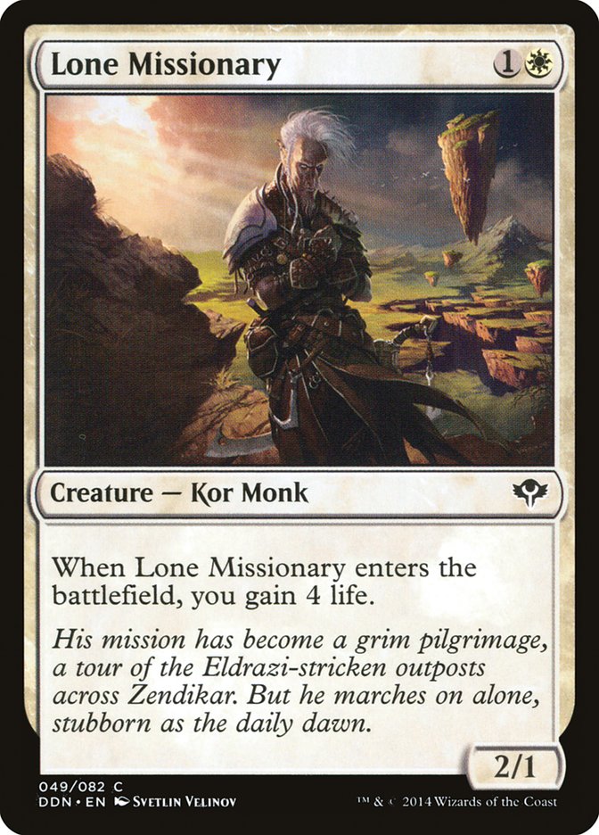 Lone Missionary [Duel Decks: Speed vs. Cunning] | Gamers Paradise