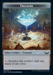 Thopter // Treasure (013) Double-Sided Token [Streets of New Capenna Commander Tokens] | Gamers Paradise