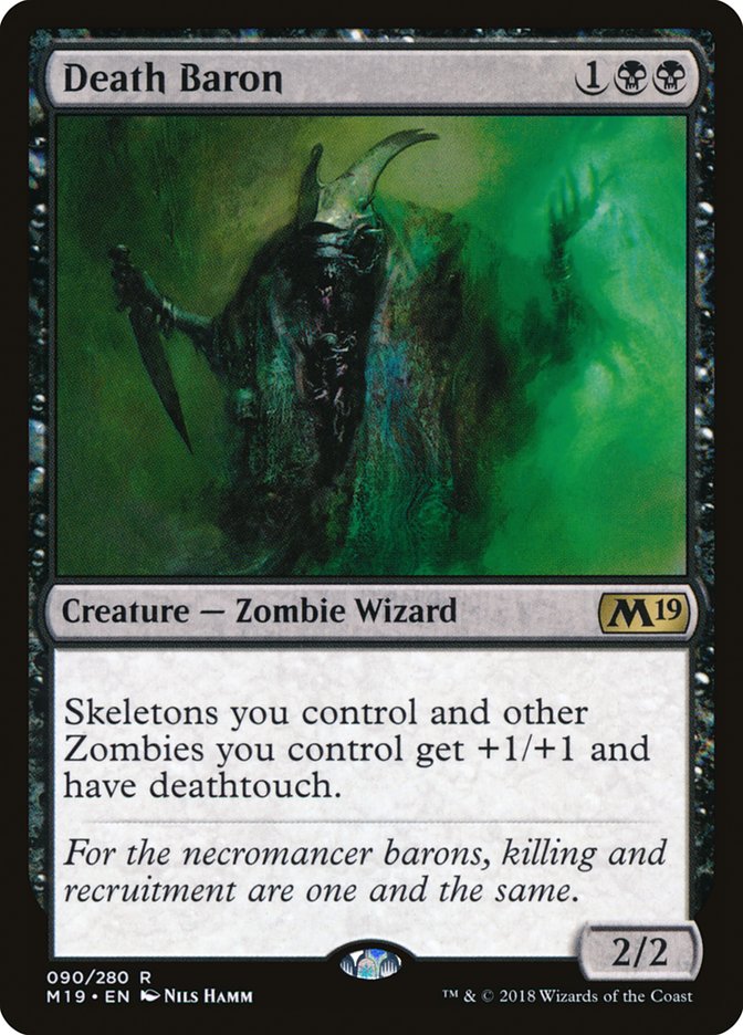 Death Baron [Core Set 2019] | Gamers Paradise