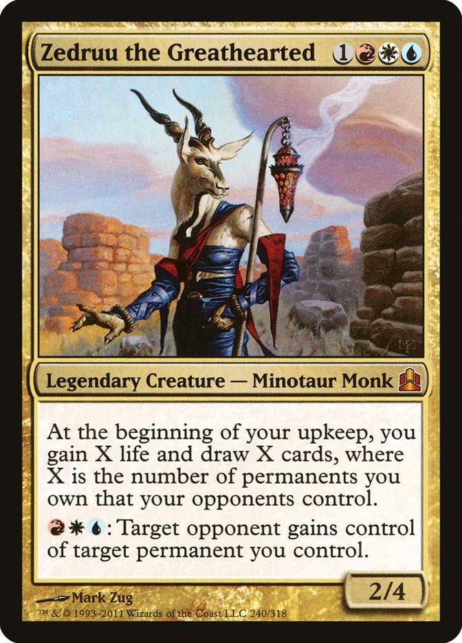 Zedruu the Greathearted [Commander 2011] | Gamers Paradise