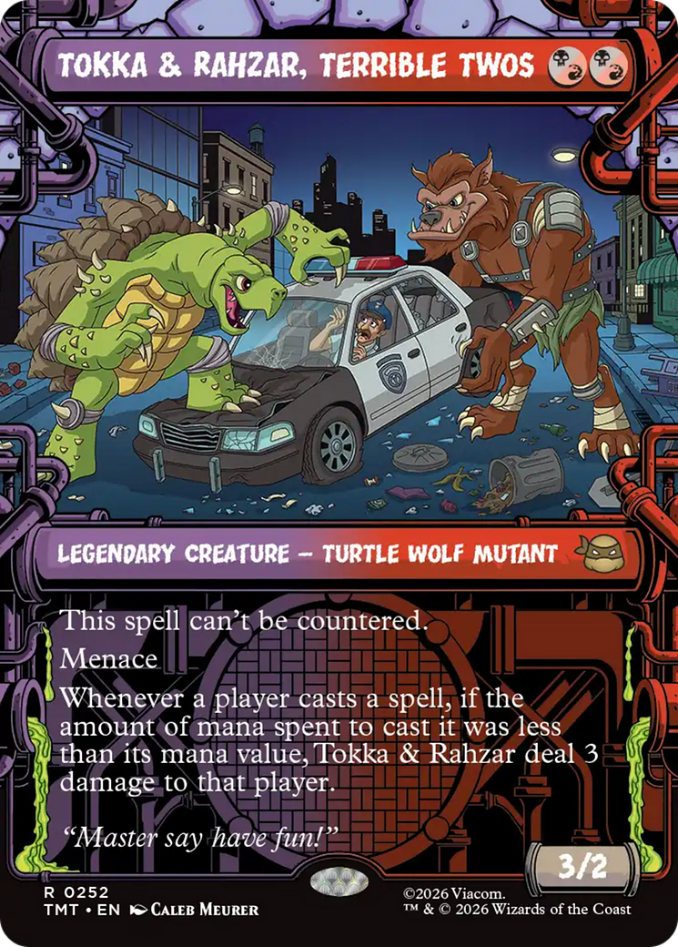 Tokka & Rahzar, Terrible Twos (Showcase) [Teenage Mutant Ninja Turtles] | Gamers Paradise