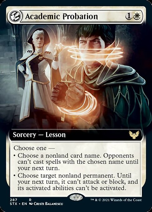 Academic Probation (Extended Art) [Strixhaven: School of Mages] | Gamers Paradise