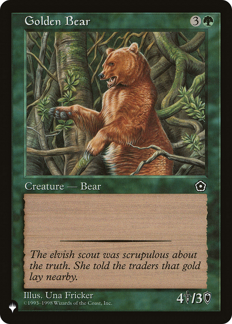 Golden Bear [The List Reprints] | Gamers Paradise