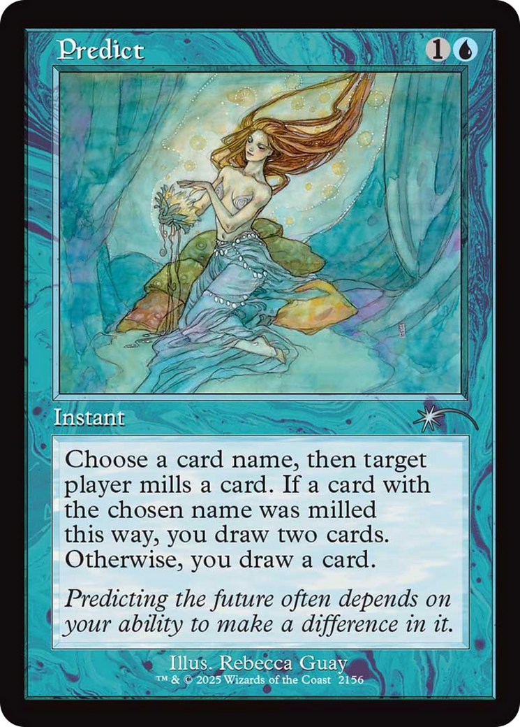 Predict (Retro Frame) [Secret Lair Drop Series] | Gamers Paradise