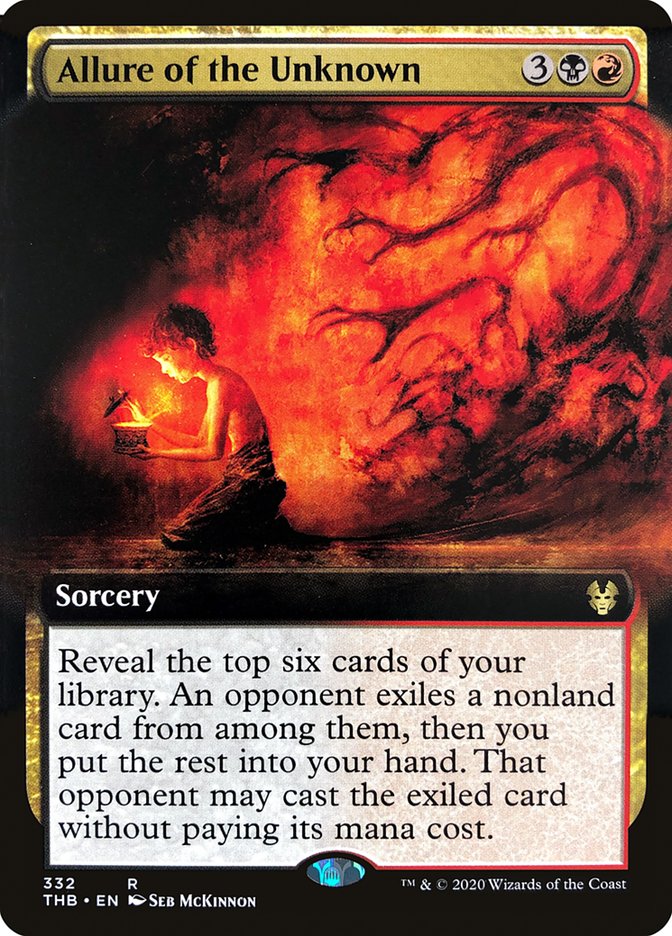 Allure of the Unknown (Extended Art) [Theros Beyond Death] | Gamers Paradise