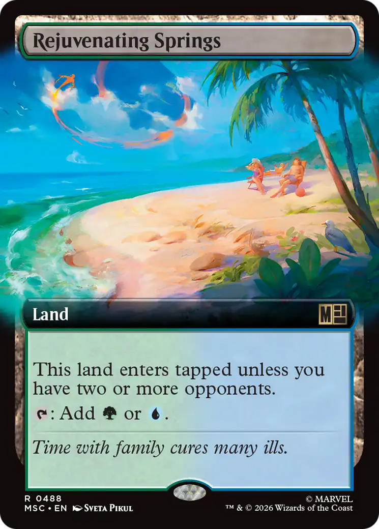 Rejuvenating Springs (Extended Art) [Marvel Super Heroes Commander] | Gamers Paradise