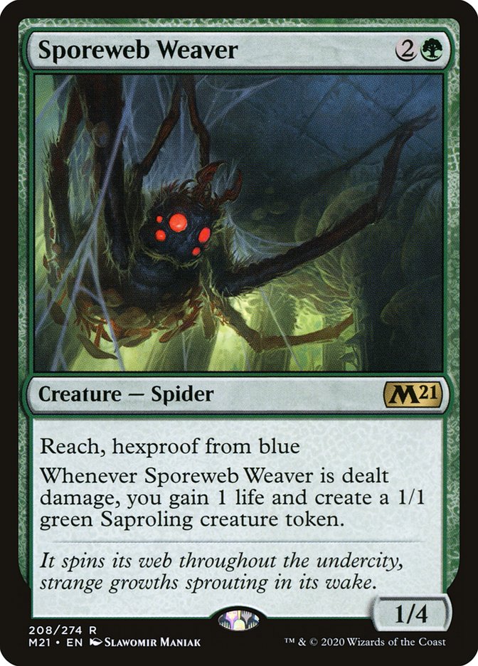 Sporeweb Weaver [Core Set 2021] | Gamers Paradise