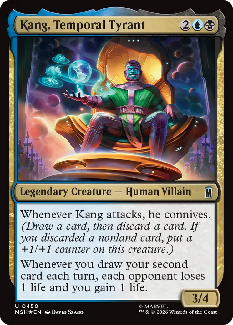 Kang, Temporal Tyrant (Surge Foil) [Marvel Super Heroes] | Gamers Paradise