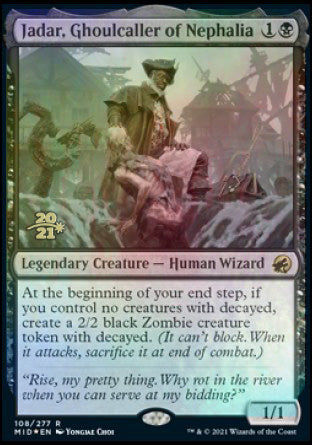 Jadar, Ghoulcaller of Nephalia [Innistrad: Midnight Hunt Prerelease Promos] | Gamers Paradise