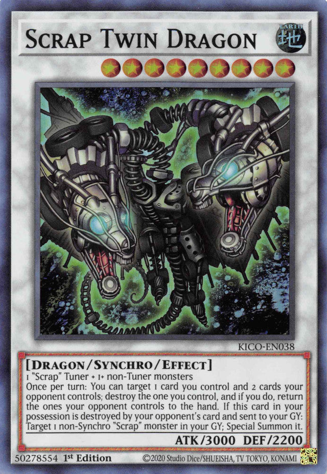 Scrap Twin Dragon [KICO-EN038] Super Rare | Gamers Paradise