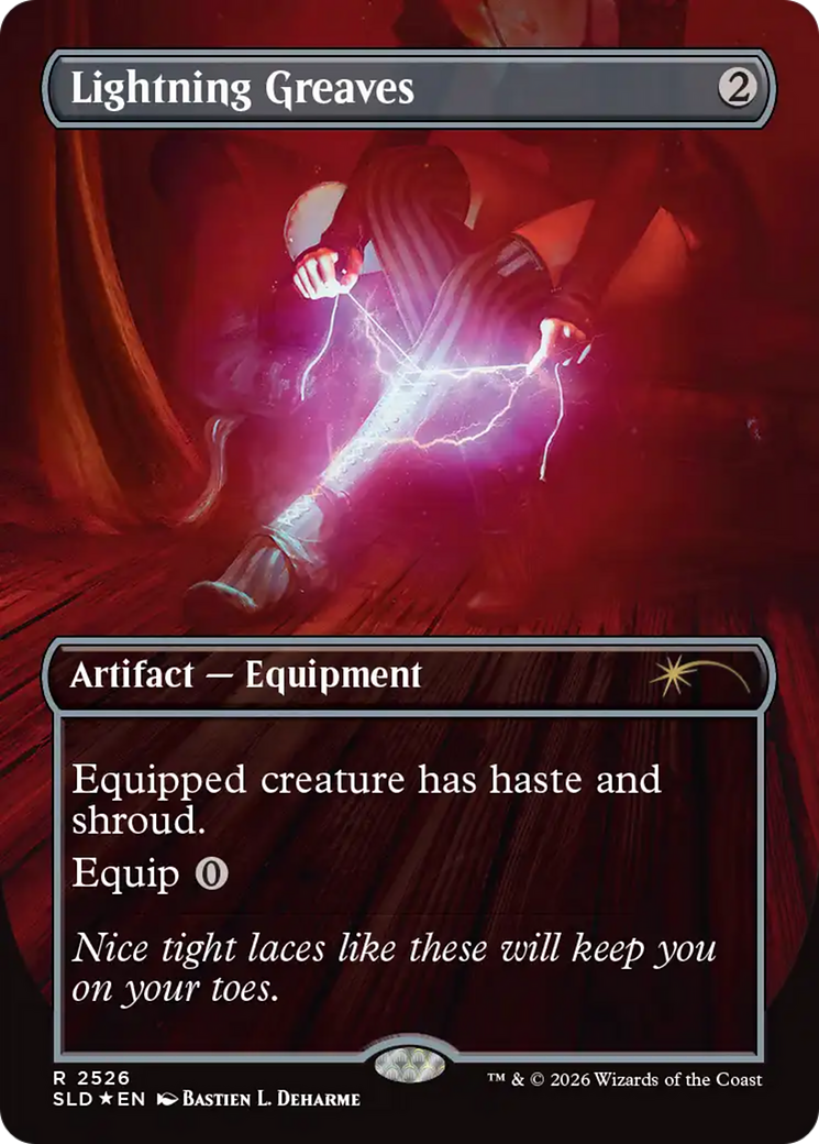 Lightning Greaves (2526) [Secret Lair Drop Series] | Gamers Paradise