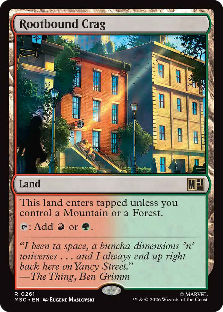 Rootbound Crag [Marvel Super Heroes Commander] | Gamers Paradise
