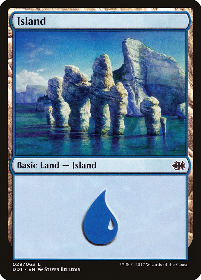 Island (29) [Duel Decks: Merfolk vs. Goblins] | Gamers Paradise