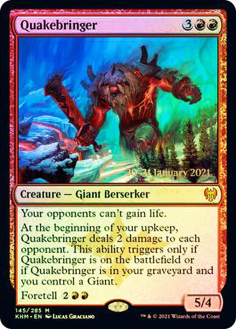Quakebringer [Kaldheim Prerelease Promos] | Gamers Paradise