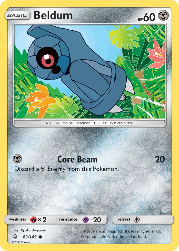 Beldum (83/145) [Sun & Moon: Guardians Rising] | Gamers Paradise