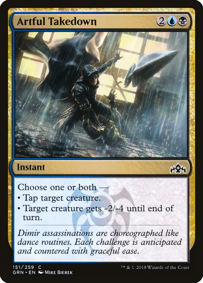 Artful Takedown [Guilds of Ravnica] | Gamers Paradise