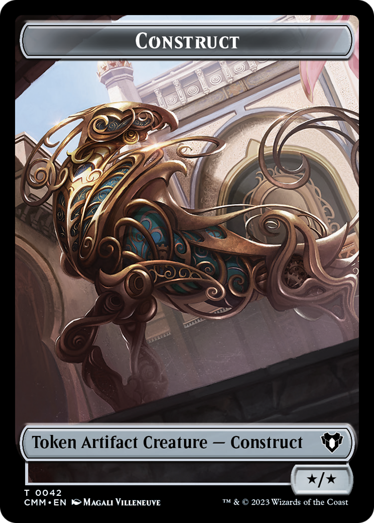 Construct Token (42) [Commander Masters Tokens] | Gamers Paradise