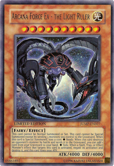 Arcana Force Ex - the Light Ruler [JUMP-EN027] Ultra Rare | Gamers Paradise