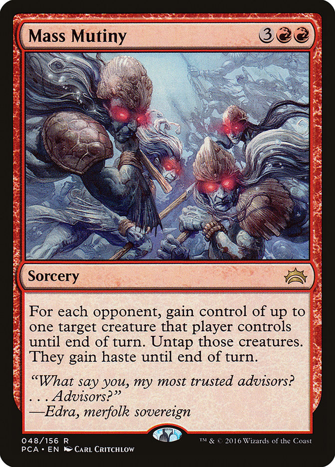 Mass Mutiny [Planechase Anthology] | Gamers Paradise