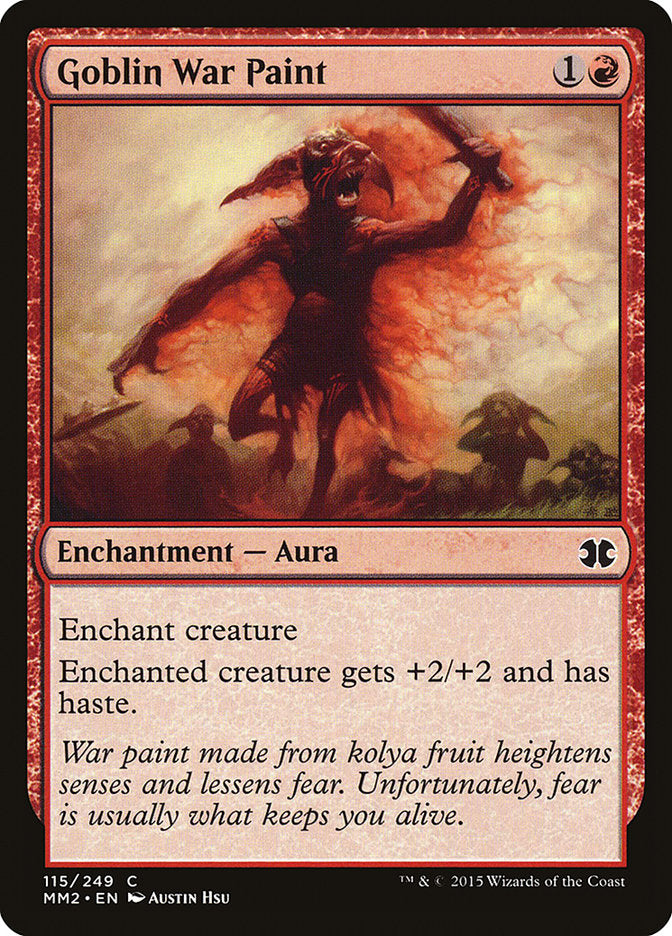 Goblin War Paint [Modern Masters 2015] | Gamers Paradise