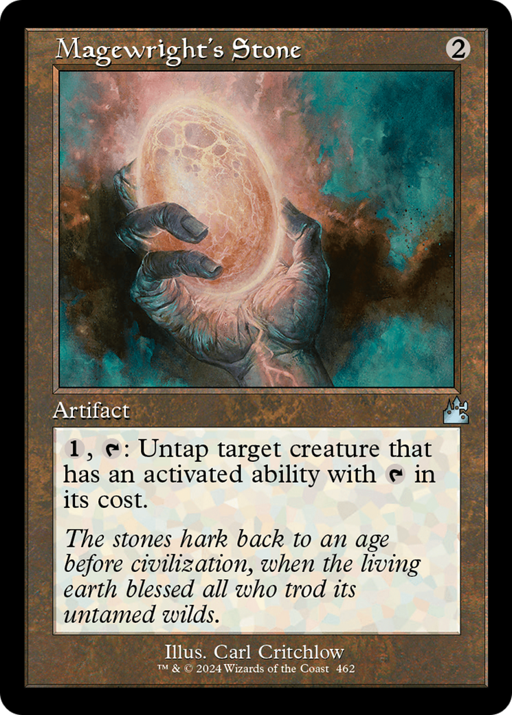 Magewright's Stone (Retro Frame) [Ravnica Remastered] | Gamers Paradise