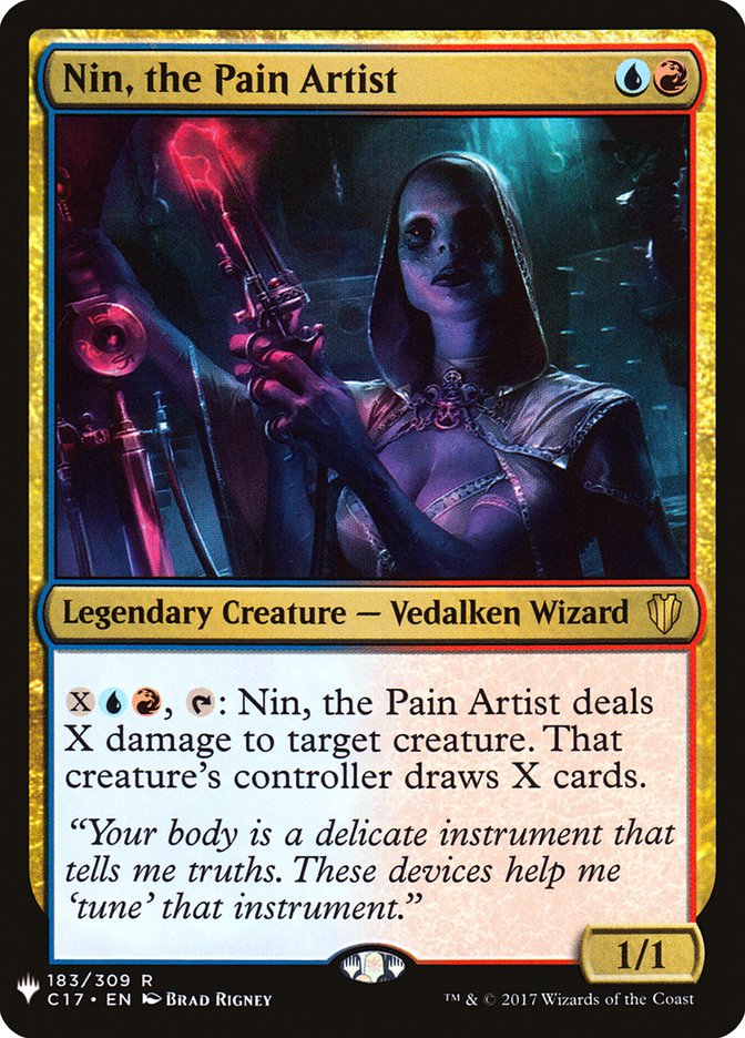 Nin, the Pain Artist [The List] | Gamers Paradise
