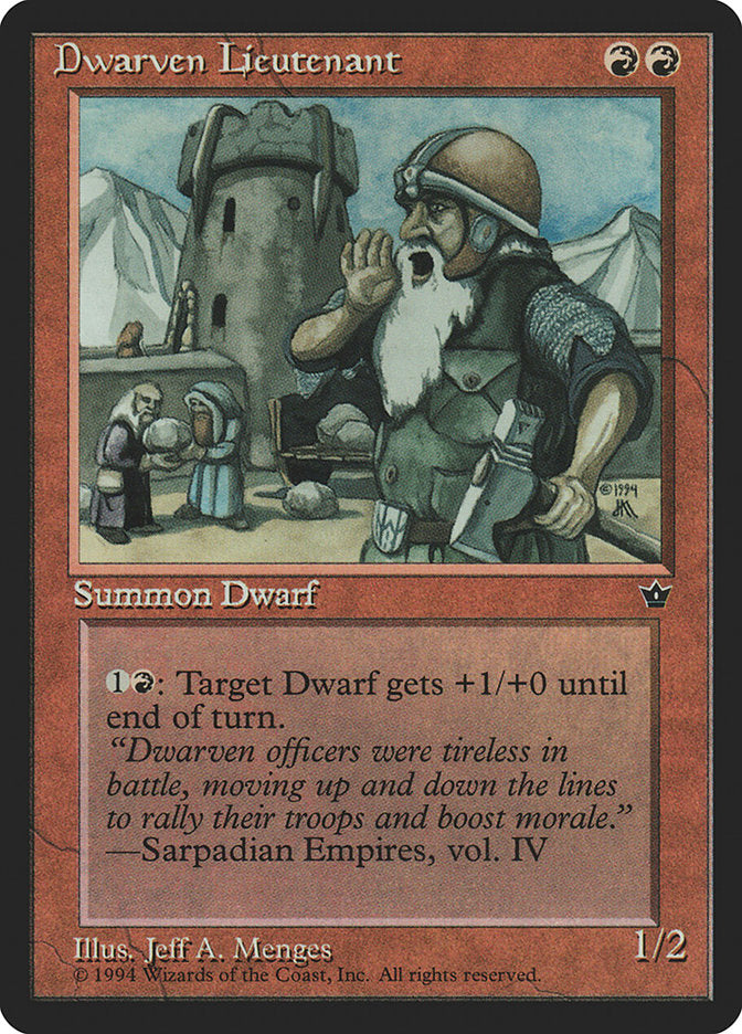 Dwarven Lieutenant [Fallen Empires] | Gamers Paradise