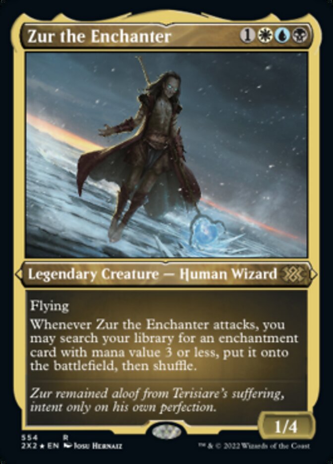 Zur the Enchanter (Foil Etched) [Double Masters 2022] | Gamers Paradise