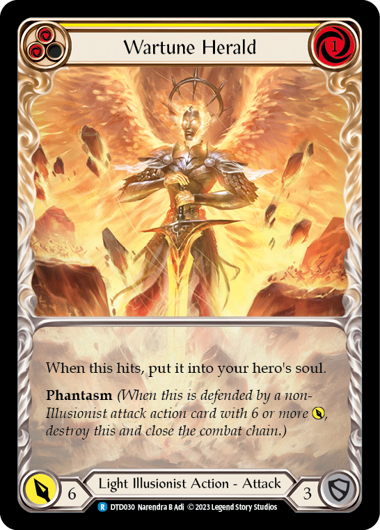 Wartune Herald (Yellow) [DTD030] (Dusk Till Dawn) | Gamers Paradise